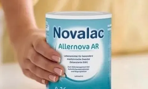 Cảnh báo ngừng sử dụng, thu hồi sữa bột trẻ em Allernova AR của Pháp