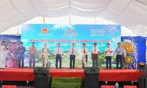 Khởi động Cụm công nghiệp Tân Tiến hơn 471 tỷ đồng, bước đột phá trong phát triển công nghiệp chế biến nông sản tại Đắk Lắk.