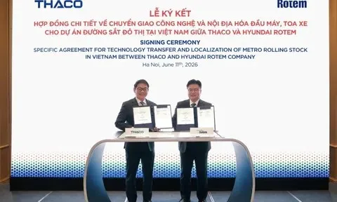 THACO tăng tốc hiện thực hóa khát vọng làm chủ công nghệ đường sắt