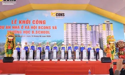 Bcons khởi công dự án nhà ở xã hội hơn 800 căn tại Tân Uyên, góp phần hiện thực hóa giấc mơ an cư