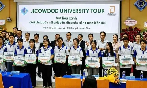 Trường Bách khoa - ĐH Cần Thơ ký kết Jicowood: Đưa “Vật liệu xanh” vào không gian kiến trúc hiện đại