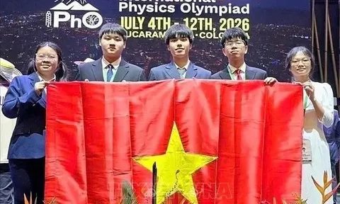 Việt Nam đạt thành tích cao nhất từ trước đến nay tại Olympic Vật lý quốc tế 2026