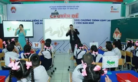 Không sử dụng giáo dục tăng cường, giáo dục theo nhu cầu để dạy trước chương trình