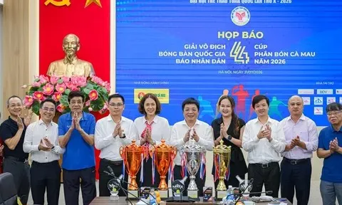 Giải vô địch bóng bàn quốc gia Báo Nhân Dân lần thứ 44 chính thức khởi tranh