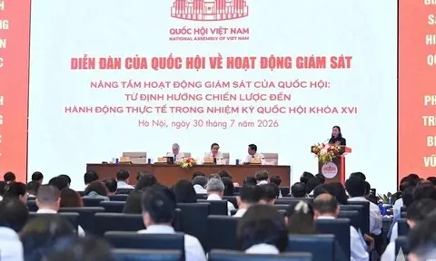 Đổi mới hoạt động giám sát của Quốc hội: Lấy hiệu quả thực tiễn làm thước đo