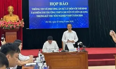 Hủy toàn bộ kết quả tại Điểm thi Trường chuyên Tuyên Quang, dự kiến thi lại tất cả các môn vào 14 và 15/8