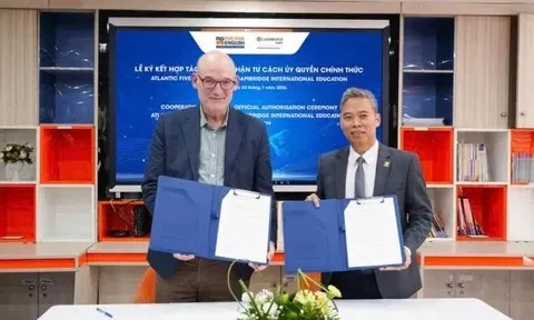 Atlantic Five-Star English chính thức trở thành đơn vị được ủy quyền của Cambridge International Education tại Việt Nam