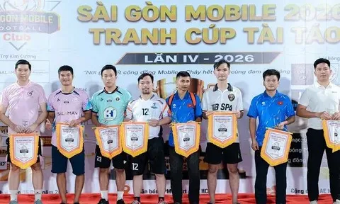 Khai mạc Giải bóng đá Sài Gòn Mobile tranh Cúp Tài Táo lần thứ IV