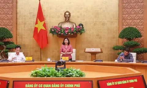 Đảng ủy Cơ quan Đảng ủy Chính phủ quán triệt các Nghị quyết, Chỉ thị của Bộ Chính trị