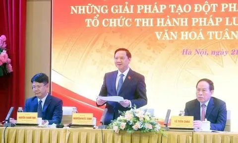Khẩn trương xây dựng tiêu chí, công cụ đánh giá hiệu quả thực thi pháp luật