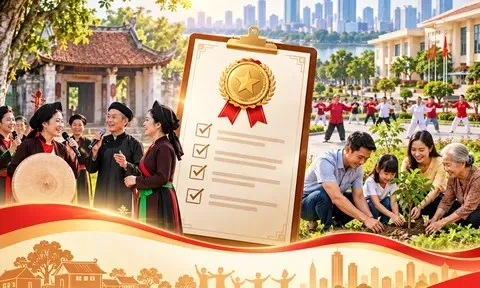Quy định mới về xét tặng các danh hiệu văn hóa từ 1/10/2026